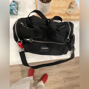 ALL SAINTS Soma Recycled Travel Holdall Bag